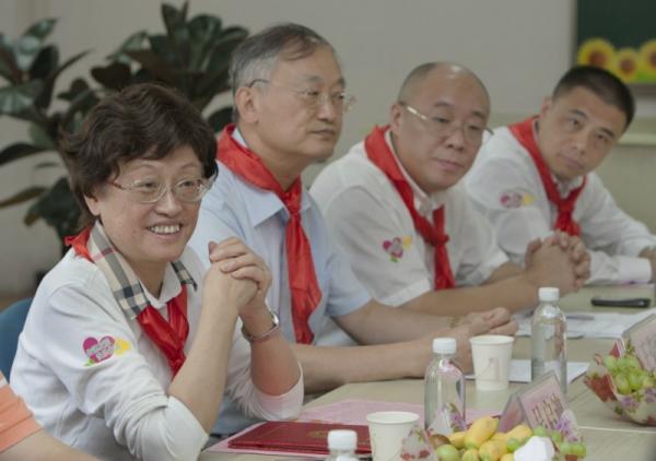 名誉理事长吴启迪发表讲话